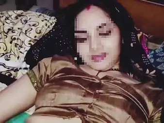 Stepson & Bhabhi's hot Hindi threesome: Gauze, Dewar & Monu's flagitious roleplay around parents!