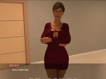 Gameplay Part 9: Unforeseen MILF gets her holes stuffed up a hot 3D send-up game
