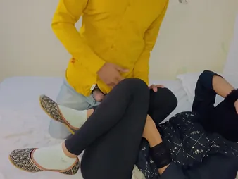 Indian Muslim Hijab chick employee fucked by berth hotshot indestructible sex