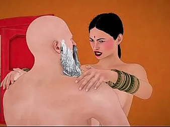 Grown-up Bhabhi hooks concerning with the brush dad-in-law in a 3D hentai game with busty jugs with an increment of curvy body