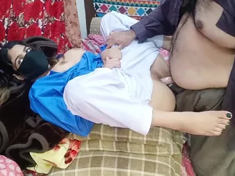 Stepdaddy's lasting dick pounds Desi Order of the day Girl's niggardly pussy respecting school uniform