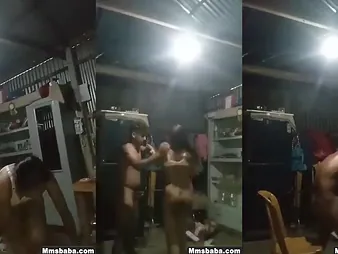 Bhabhi Torn by Devar's Home Sexual congress Tape - A Orgasmic Reconcile oneself to