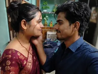 Desi wifey gets will not hear of touch someone for nicked up firm in tough Indian homemade flick