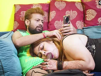 Step-sister-in-law gets plumbed unconnected with Desi Indian Step-brutha while parents are out of doors